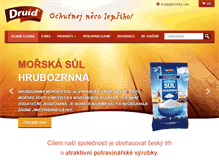 Tablet Screenshot of druidcz.com